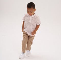 Pantalón clásico kaki