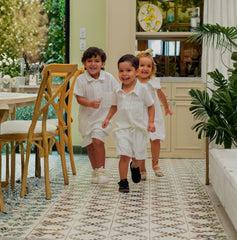 Bermuda jardín lino print castillo