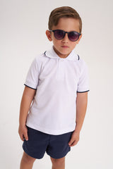 Camisa Polo blanca
