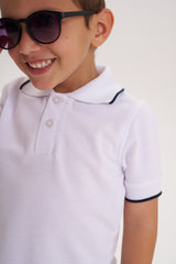 Camisa Polo blanca