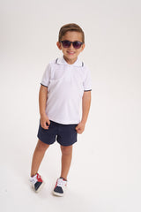 Bermuda dril azul turqui