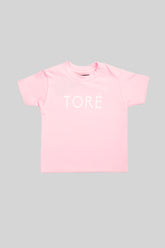 Camiseta TORÉ para niñas en algodón con logo estampado Rosa
