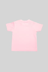 Camiseta TORÉ para niñas en algodón con logo estampado Rosa