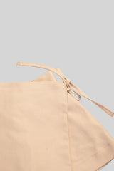 Falda short para niña verano encantado Beige