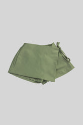 Falda short para niña verano encantado Verde