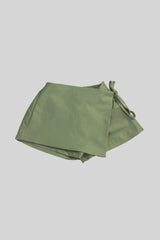 Falda short para niña verano encantado Verde