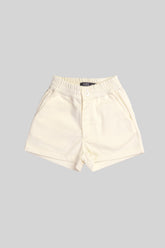 Bermuda short jardín de sueños Marfil