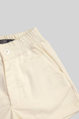 Bermuda short jardín de sueños Marfil