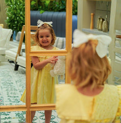 Vestido flor de alba amarillo