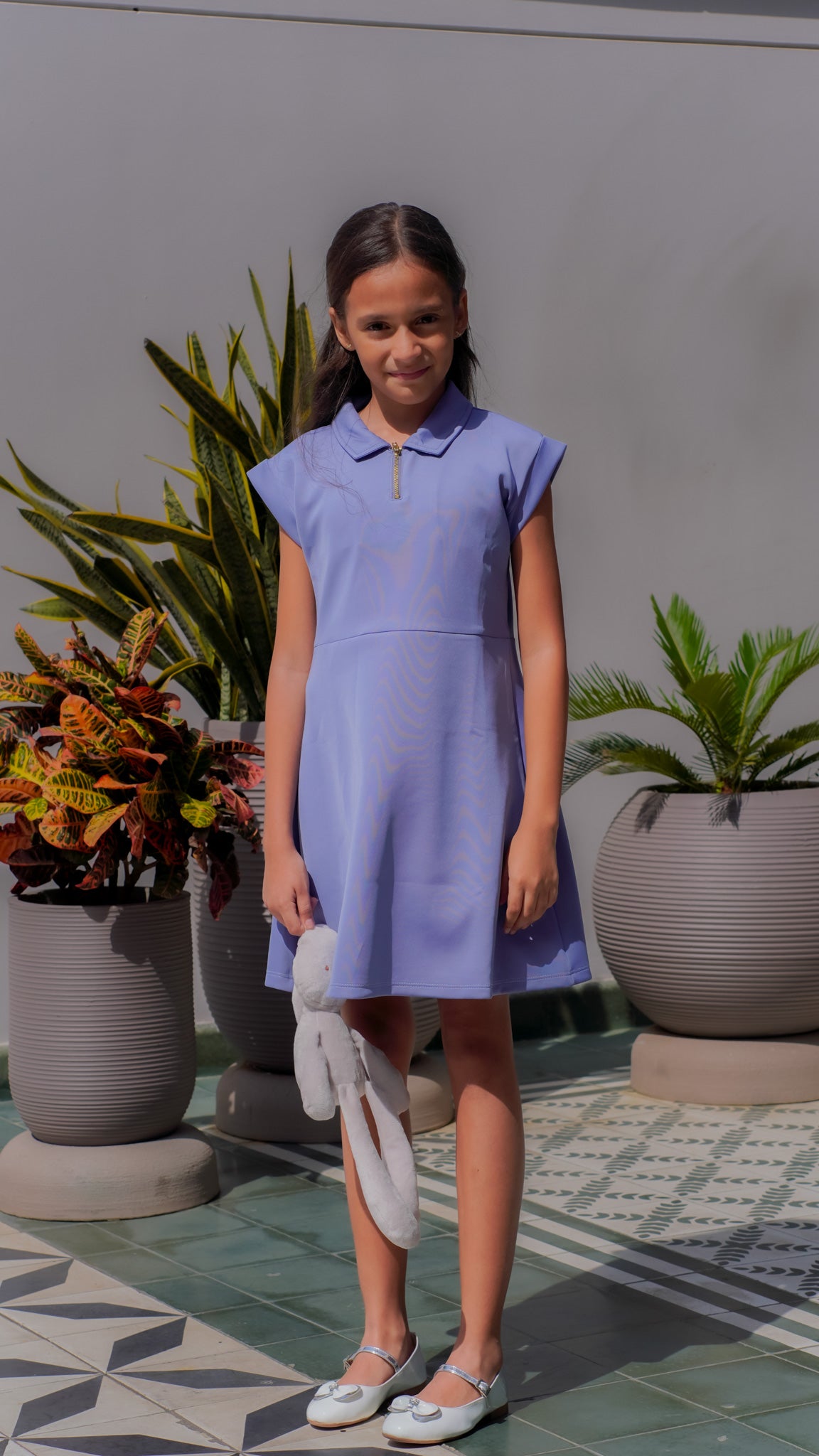 Vestido Aurora Azul
