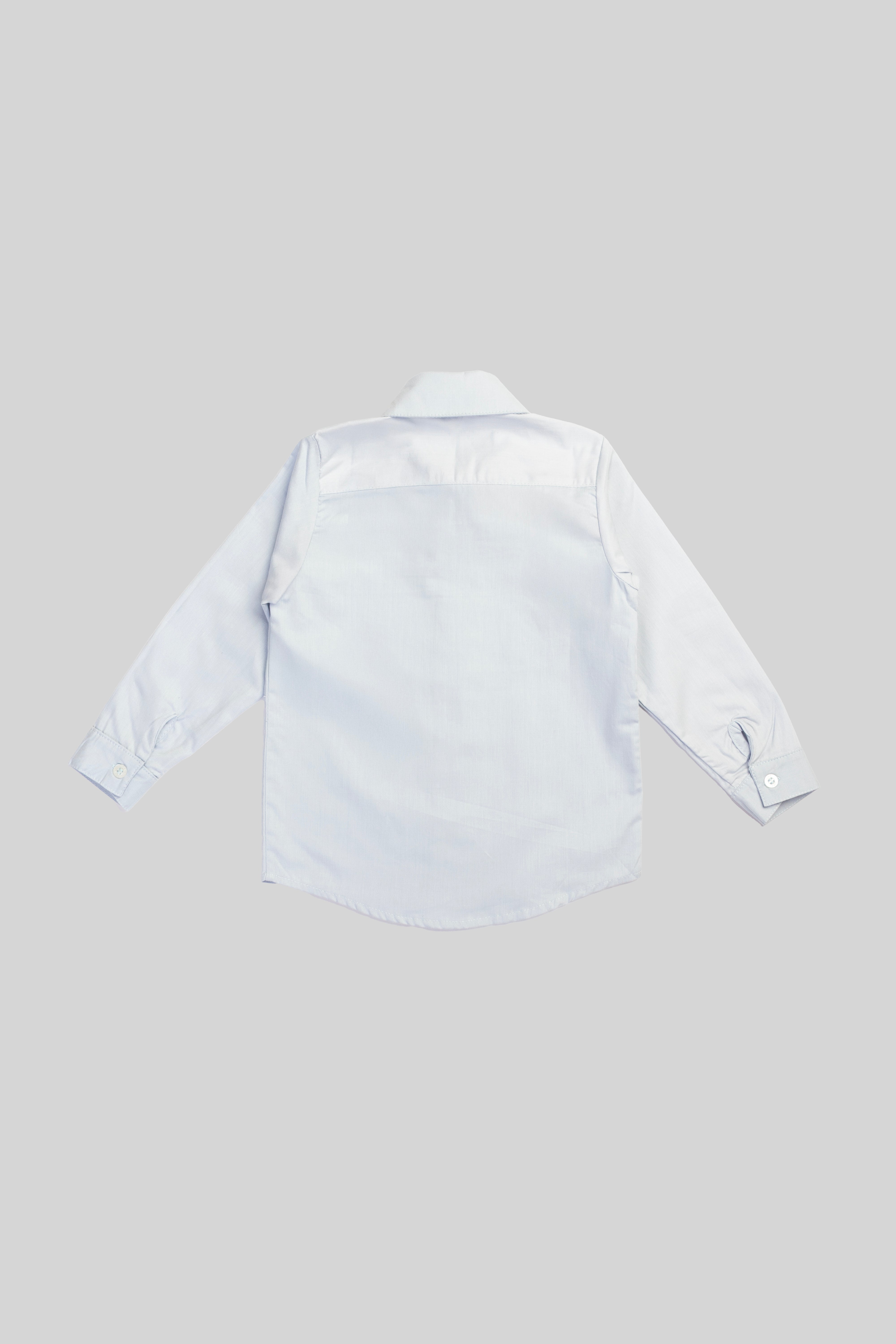 Camisa Manga Larga  jardin de lujo Azul