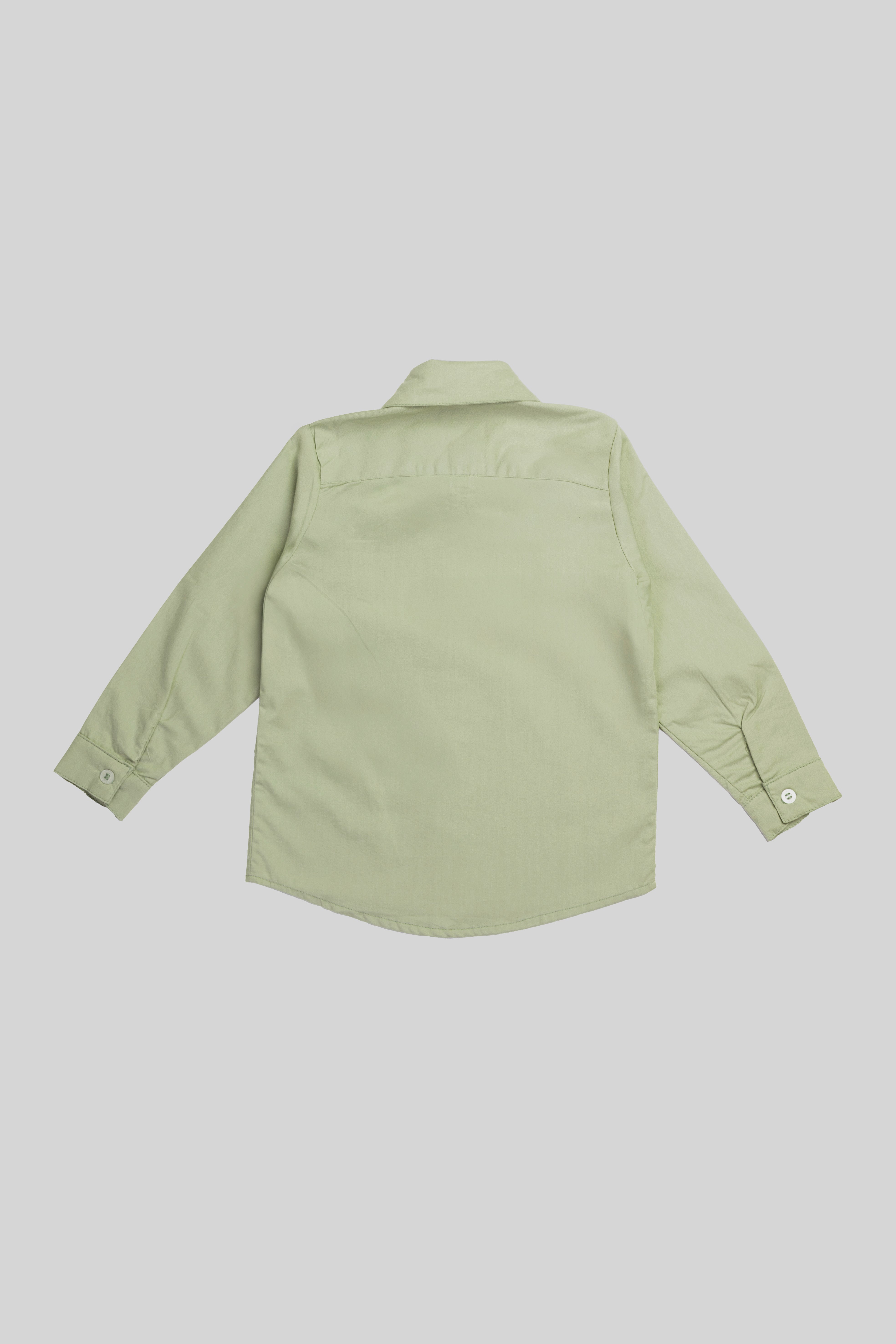 Camisa Manga Larga  jardin de lujo Verde