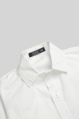 Camisa Manga Larga  jardin de lujo Blanca