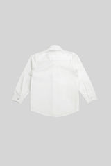 Camisa Manga Larga  jardin de lujo Blanca