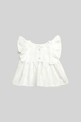 Blusa de niña  Mariposa del jardin  Estampado de Lazos Rosados