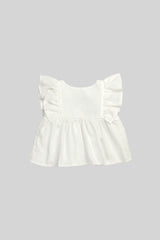 Blusa de niña  Mariposa del jardin  Estampado de Lazos Rosados