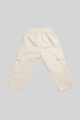 Pantalon Cargo jardín encantado Marfil