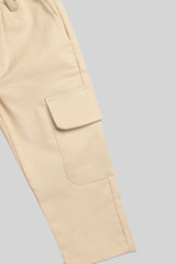Pantalon Cargo jardín encantado Beige