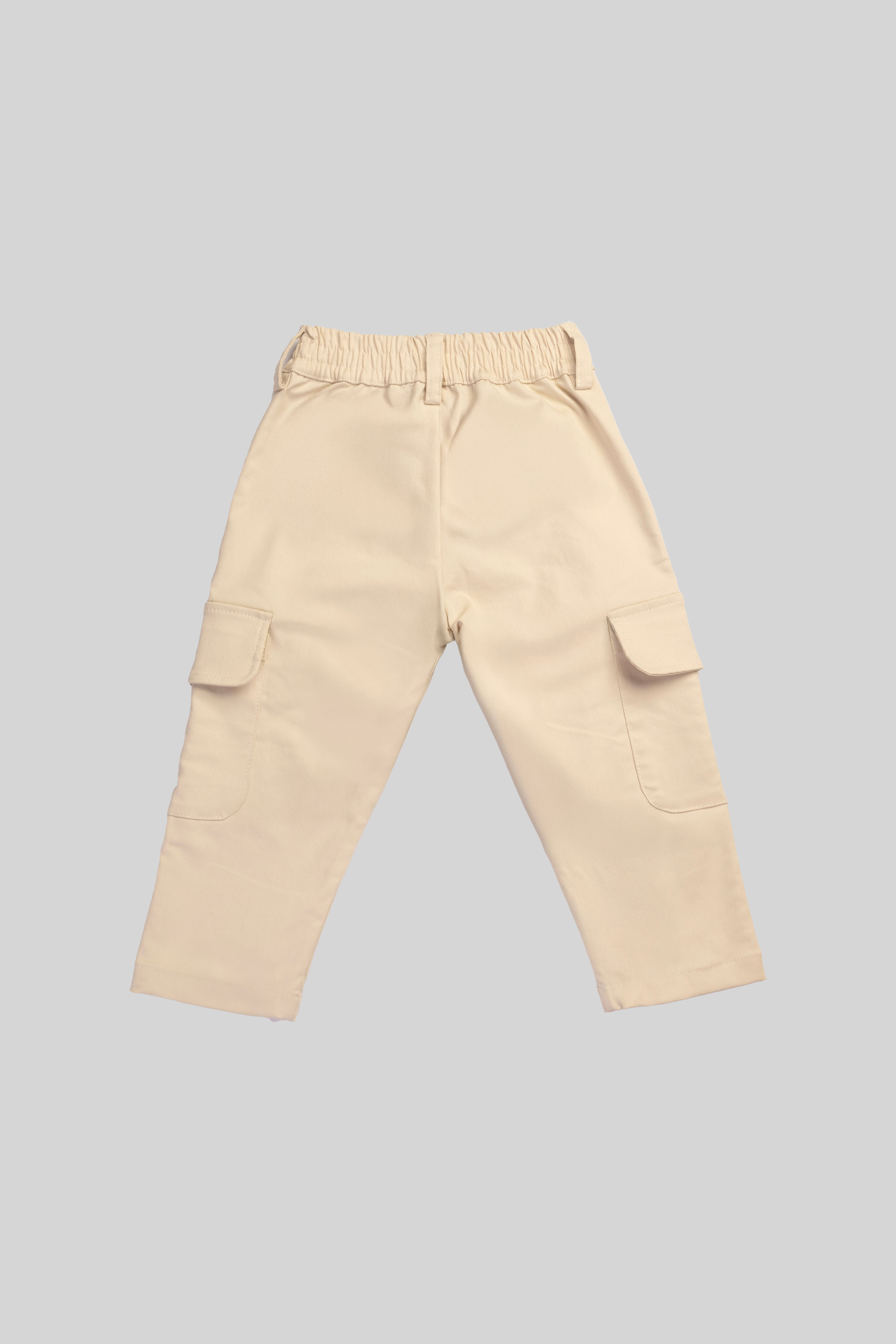 Pantalon Cargo jardín encantado Beige